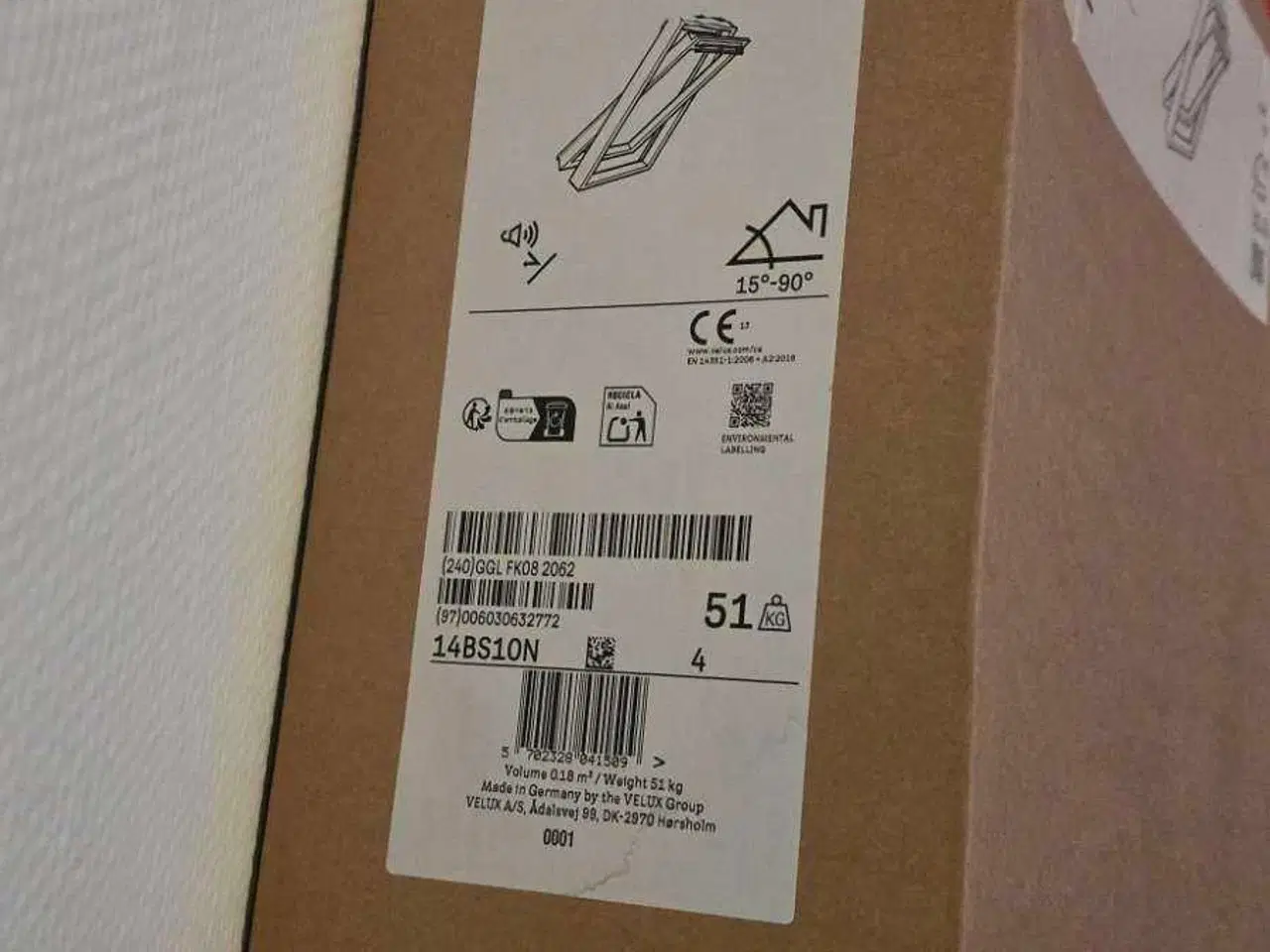 Billede 3 - VELUX FK08 62 SG lydisolerede tagvindue, kan lever