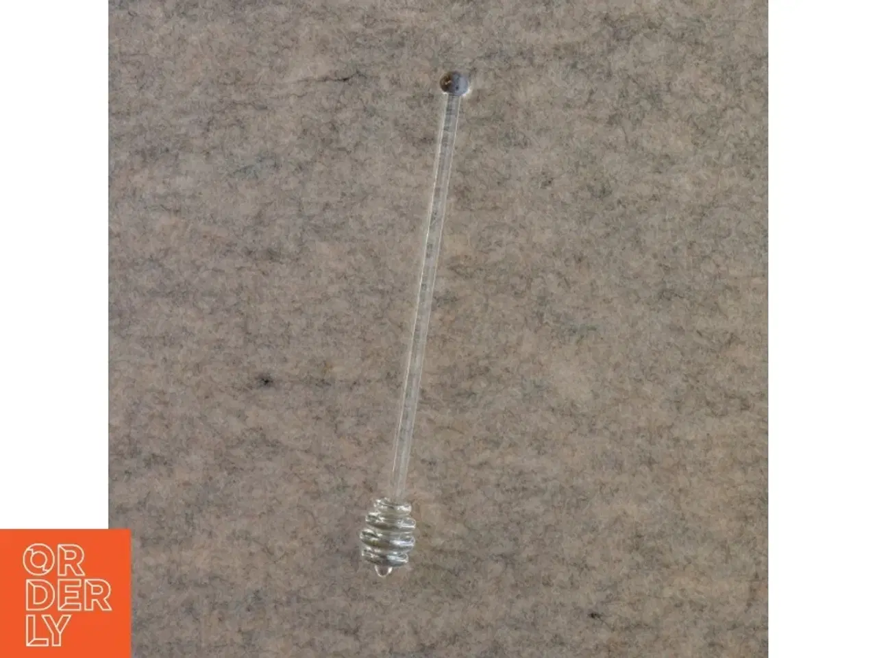 Billede 1 - Honningpind i mundblæst glas (str. 20 cm)
