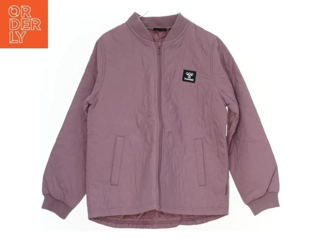 Billede 1 - Quiltet jakke med lynlås fra Hummel (str. 134)