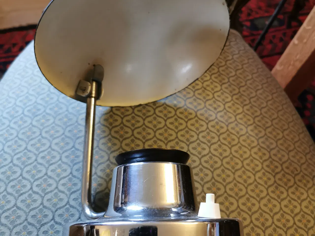 Billede 5 - Retro krom bordlampe, bauhaus style