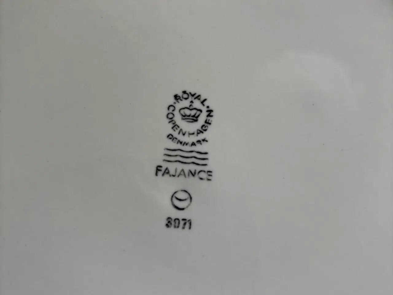 Billede 2 - Blåkant middagstallerkener