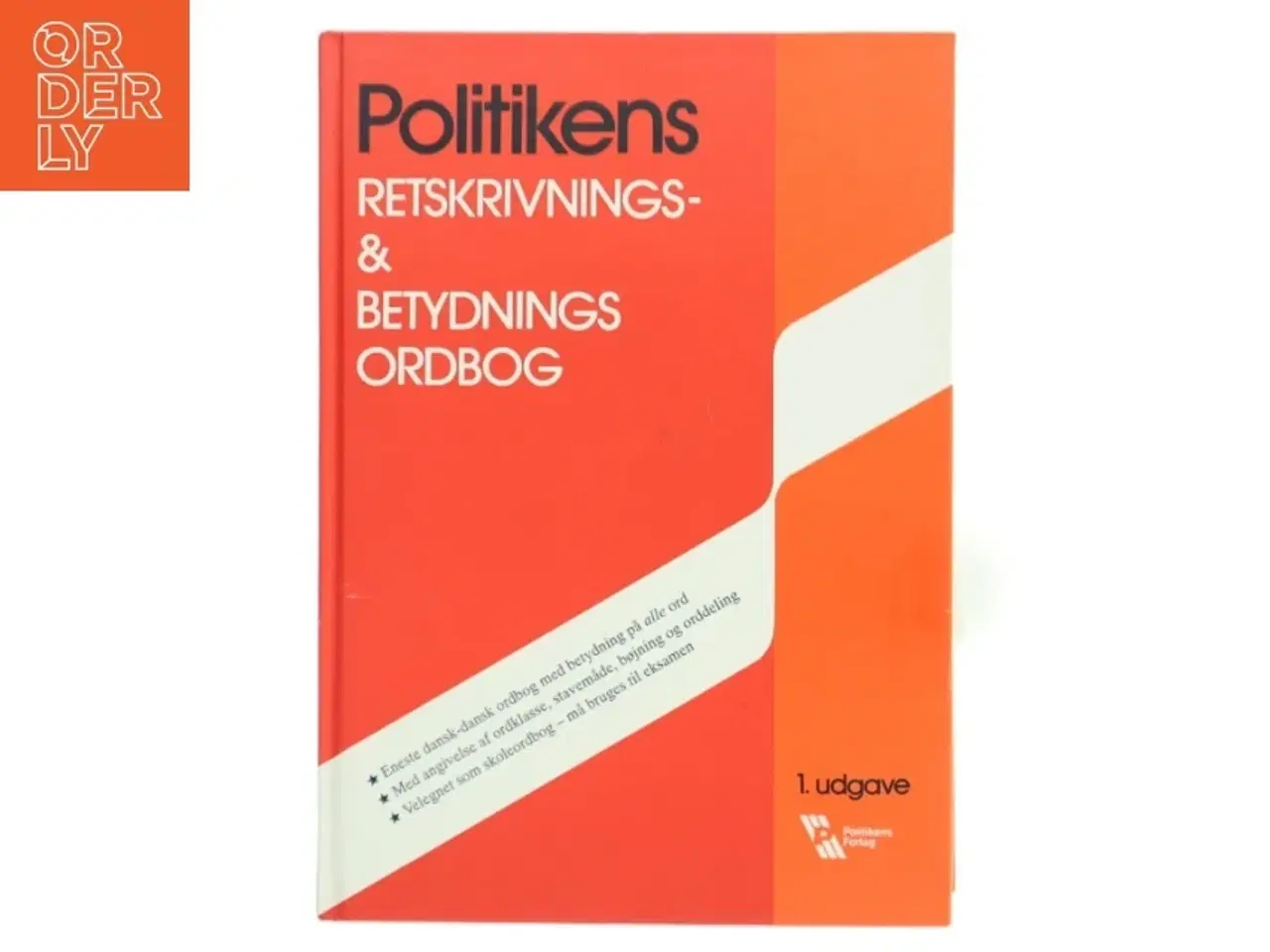 Billede 1 - Retskrivnings og betydningsordbog (Bog)