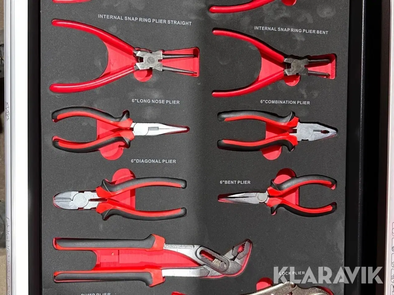 Billede 6 - Værktøjsvogn Bearsafe med 7 skuffer og 239 dele