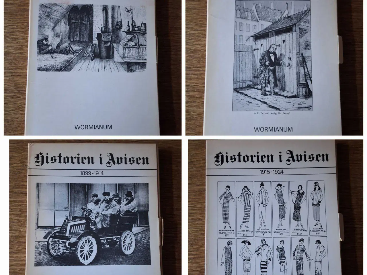 Billede 1 - HISTORIEN I AVISEN, fra 1851 til 1924