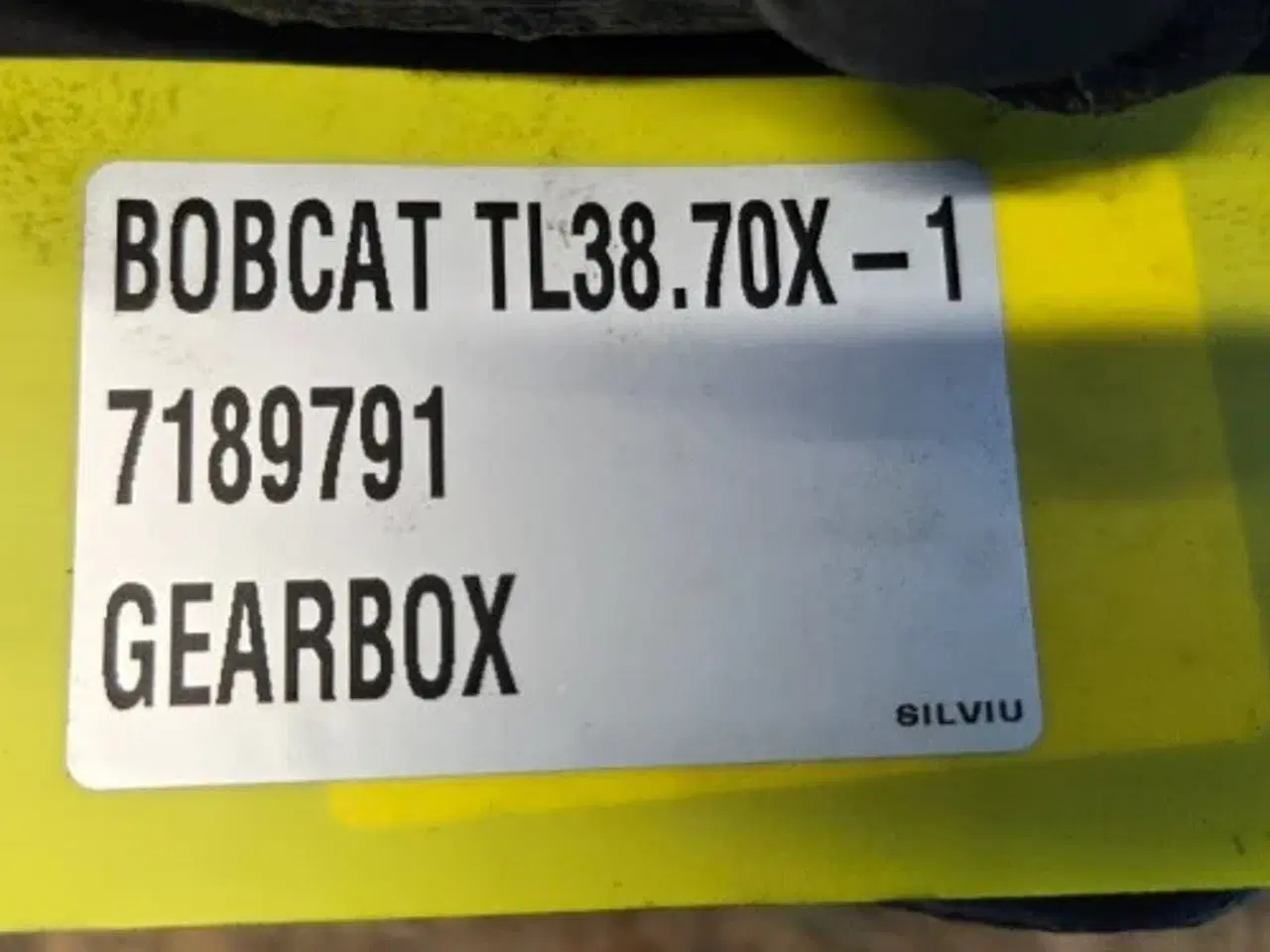 Billede 9 - Bobcat  TL38.70X  Gearkasse 7189791