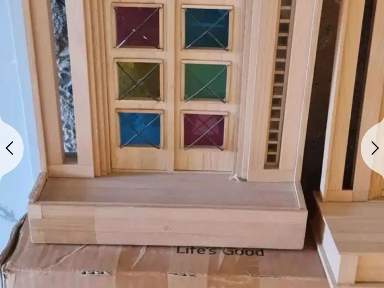 Billede 3 - Små håndlavet trædøre