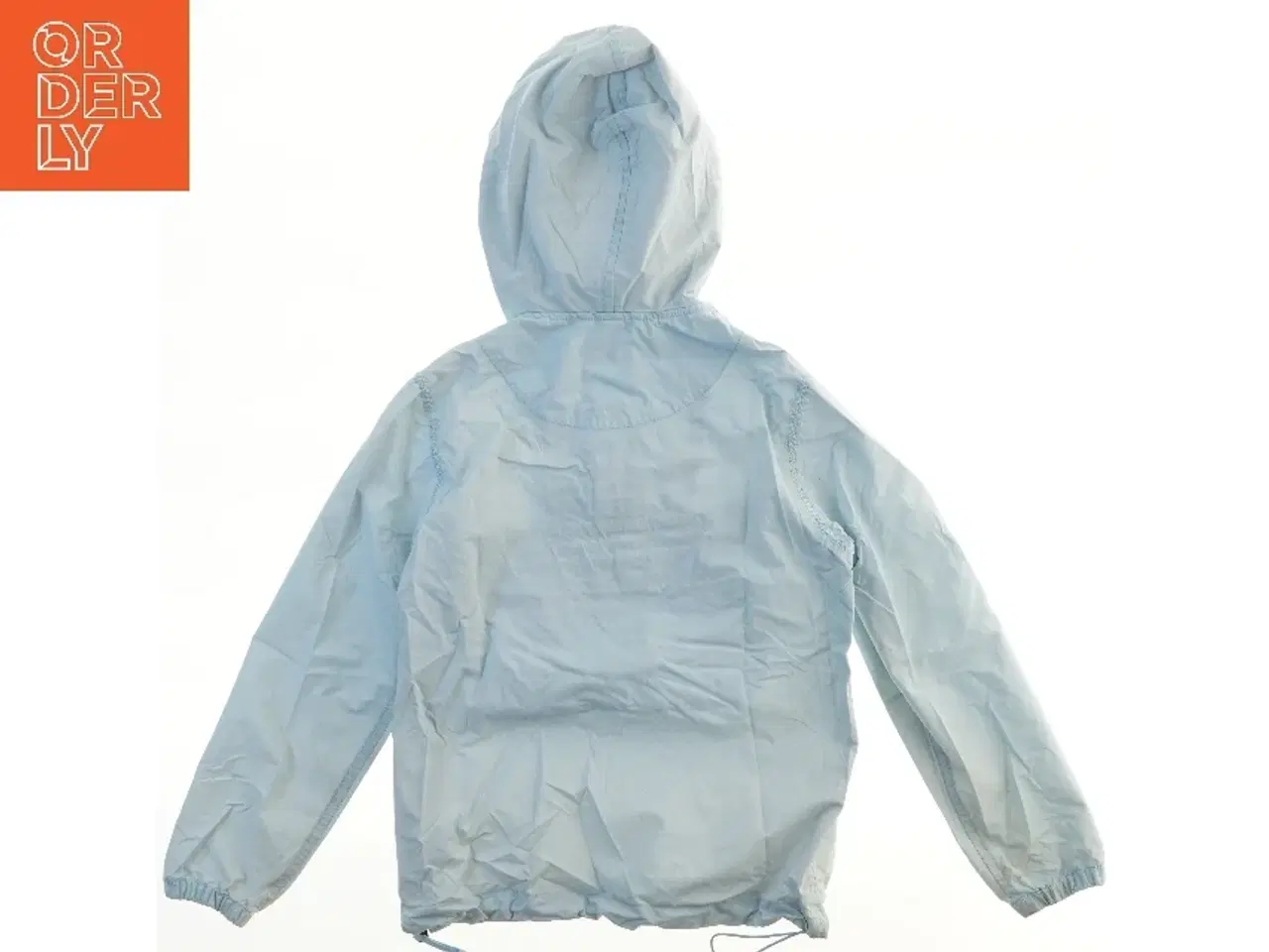 Billede 2 - Lyseblå jakke med hætte (str. S)
