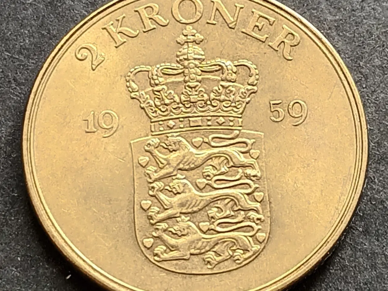 Billede 1 - 2 Kr 1959 i flot kvalitet