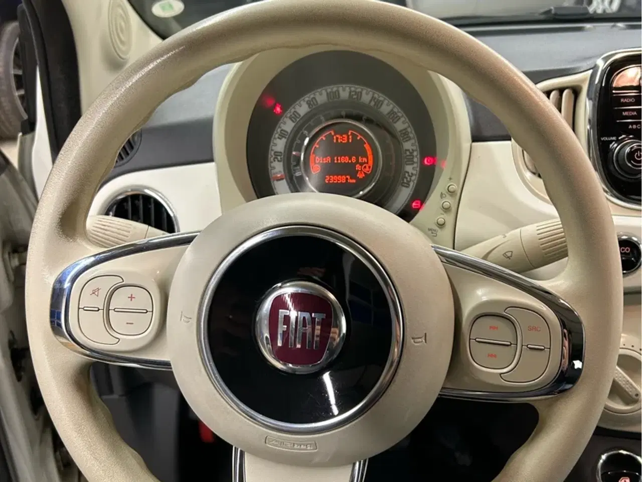 Billede 17 - Fiat 500C 0,9 TwinAir Popstar Start & Stop 80HK Cabr.