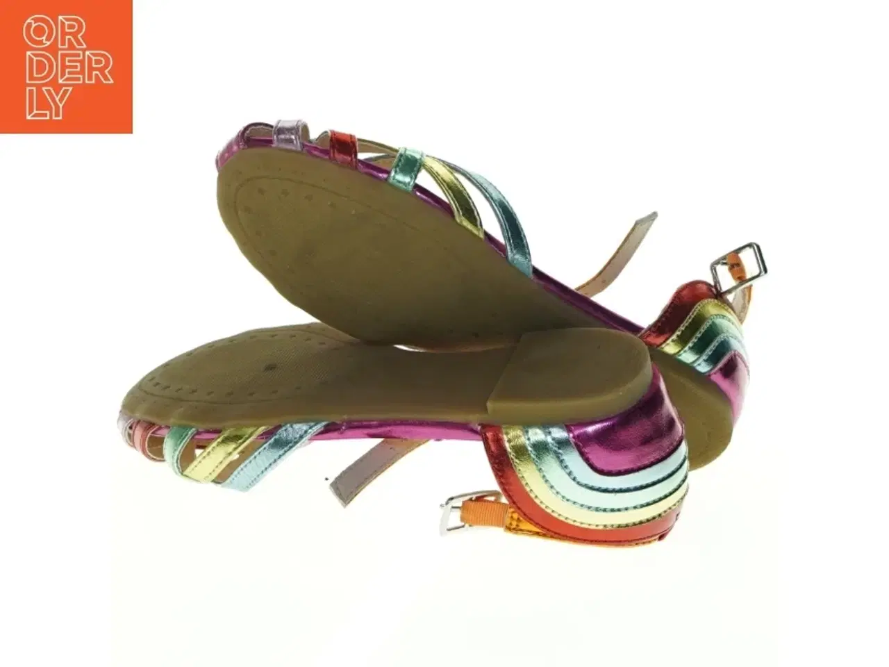 Billede 6 - Multifarvede flade sandaler fra Next (str. 30)