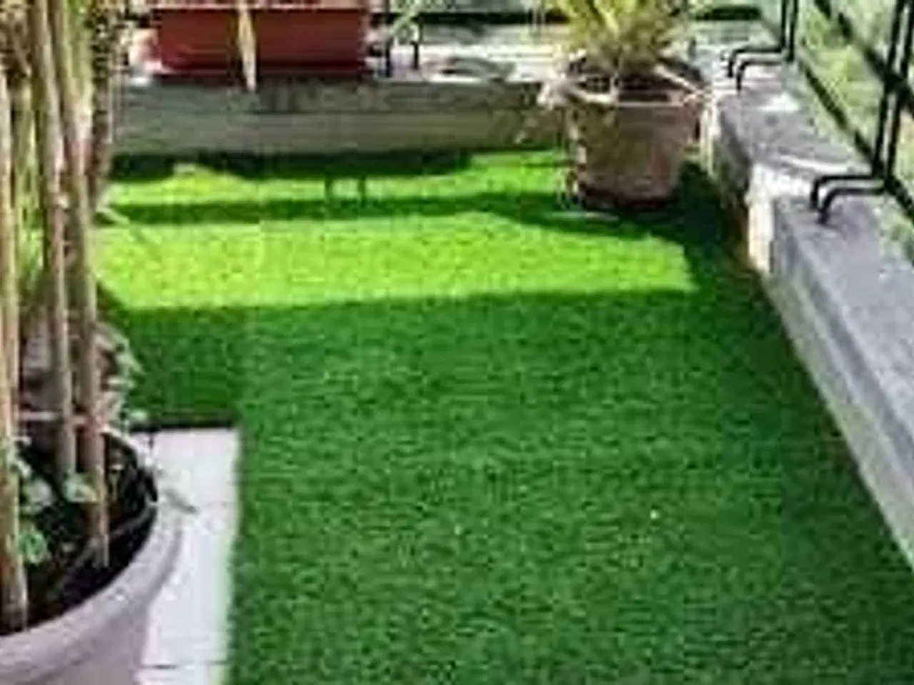 Billede 1 - Kunstigt græstæppe 1x4 meter