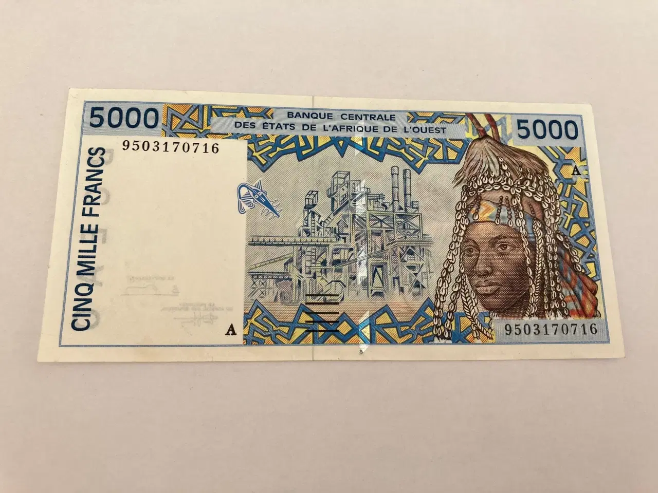 Billede 1 - 5000 Francs West Africa
