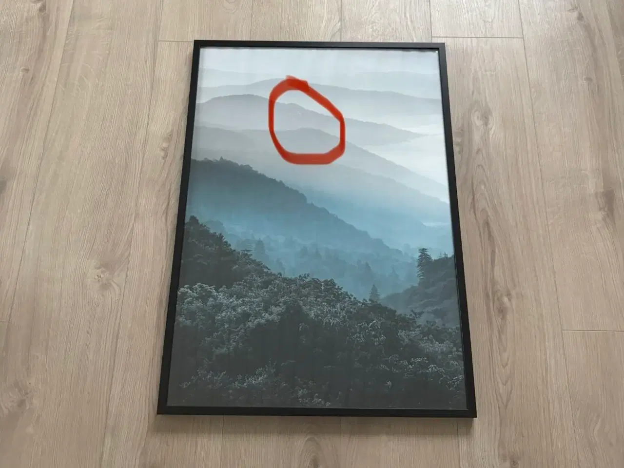 Billede 2 - Plakat med naturmotiv – inkl. sort ramme