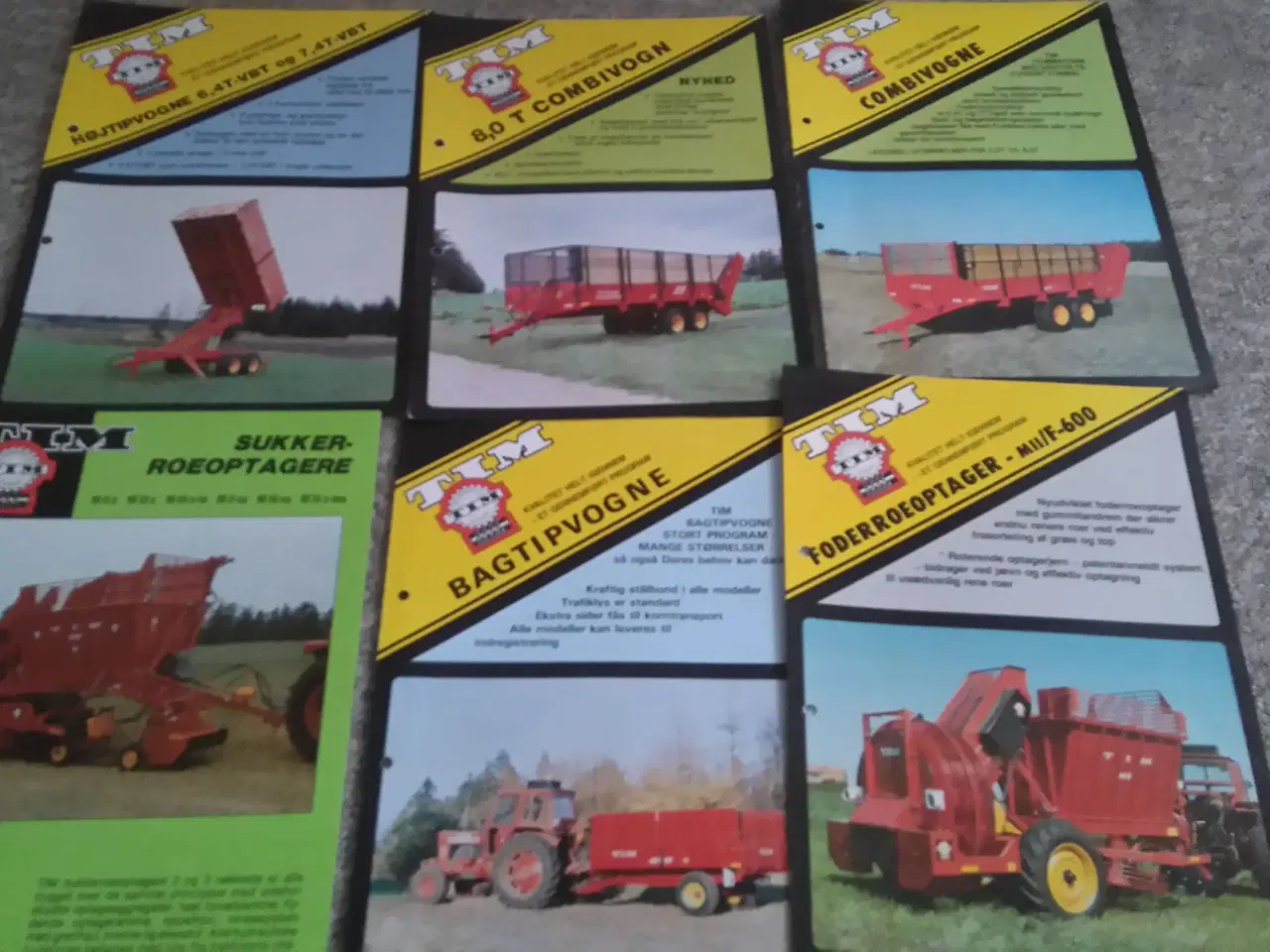 Billede 5 - traktor og maskin brochurer købes/byttes