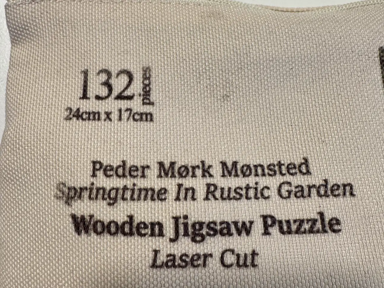 Billede 8 - Puslespil i træ- lasercut