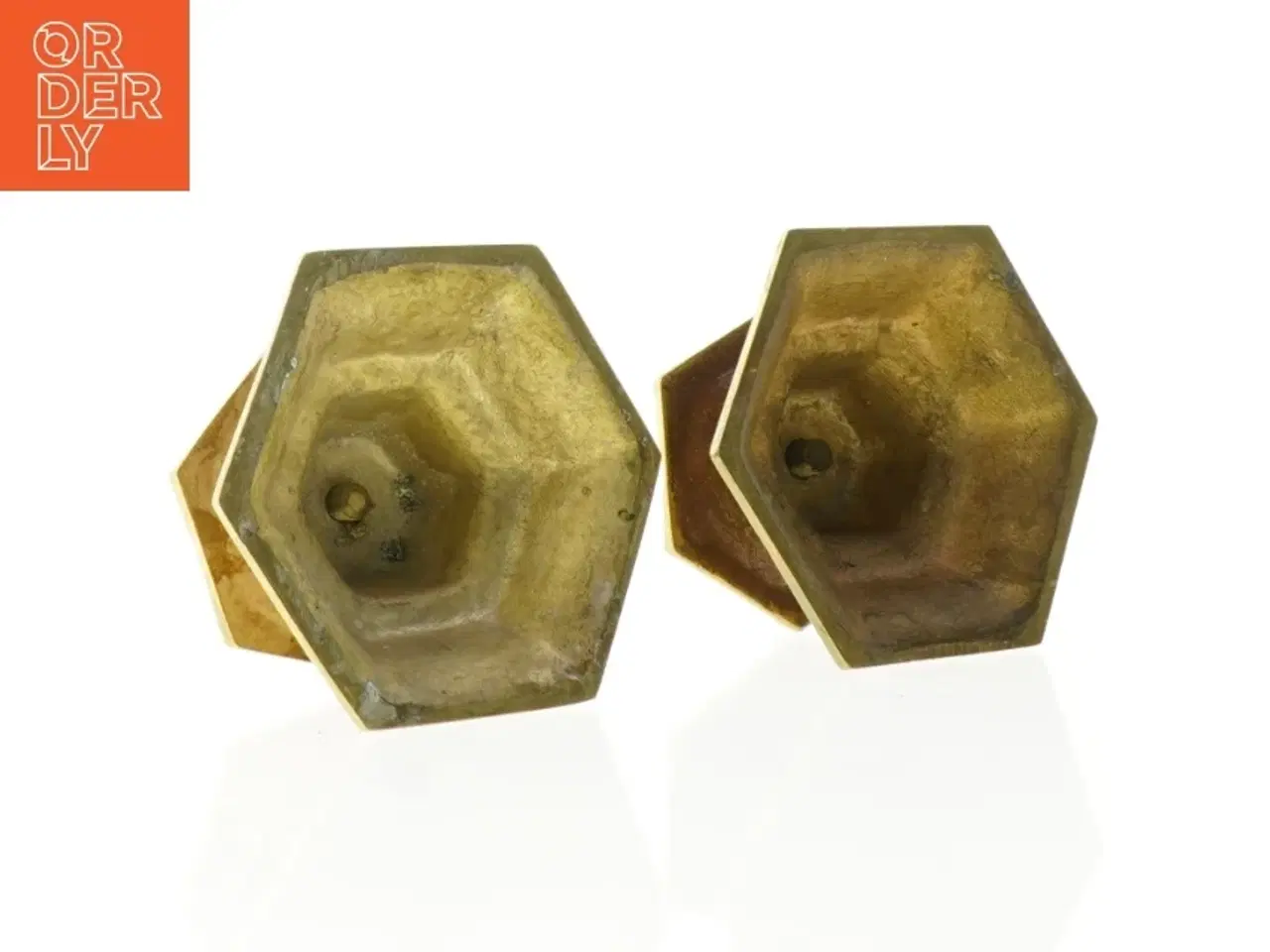 Billede 4 - Messingstager (str. 11 x 10 cm)