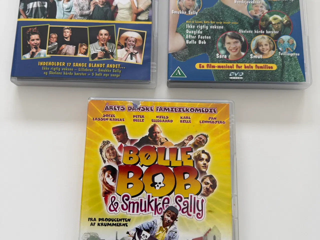 Billede 1 - Bøllebob samling med 3 forskellige film/dvder
