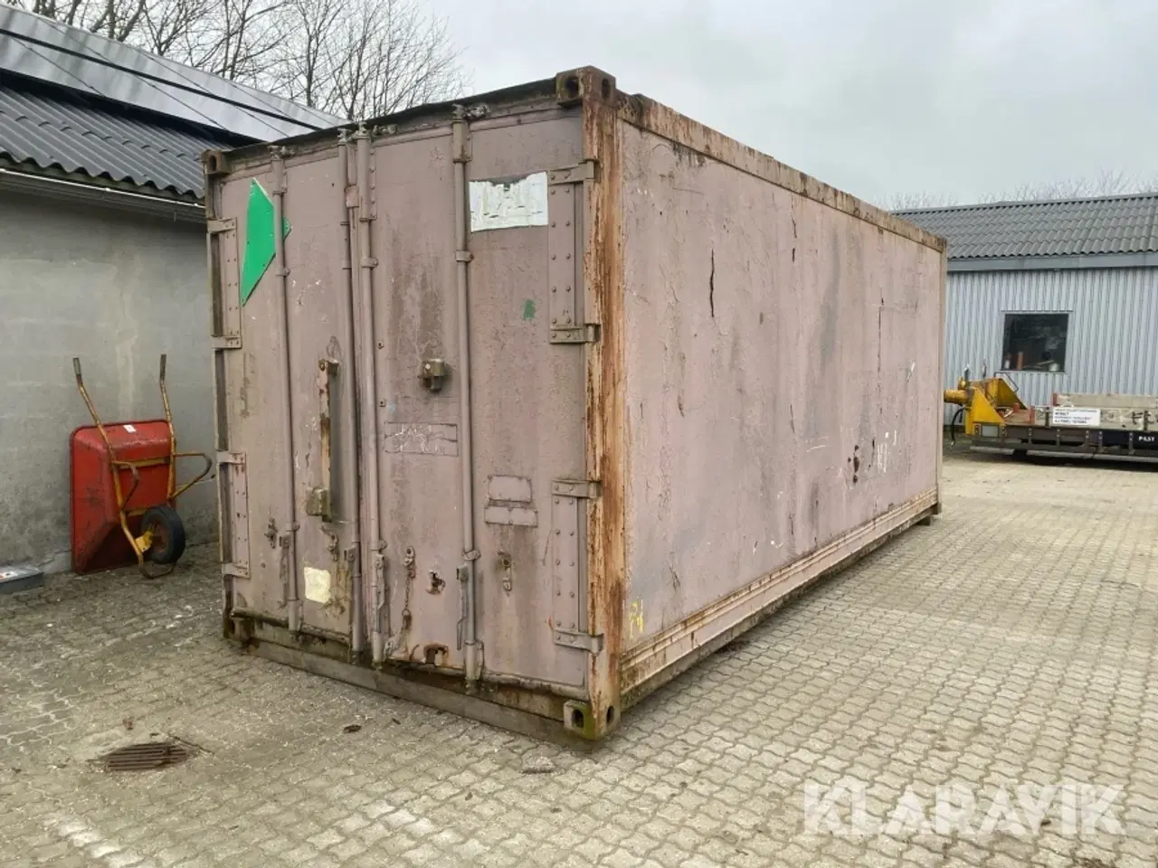 Billede 1 - Container 20 fods isoleret