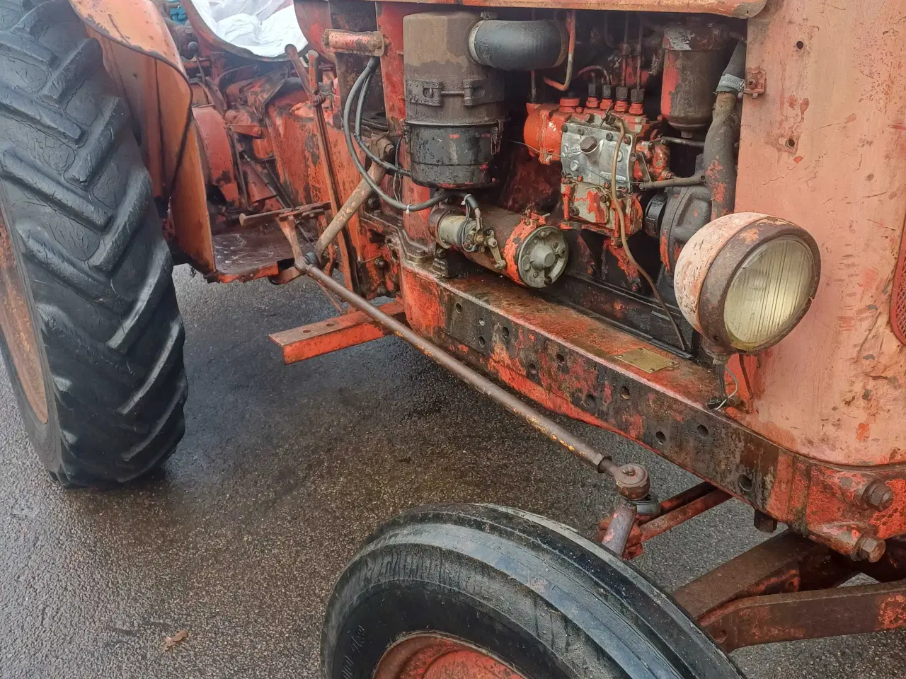 Billede 5 - Traktor med sneskraber 