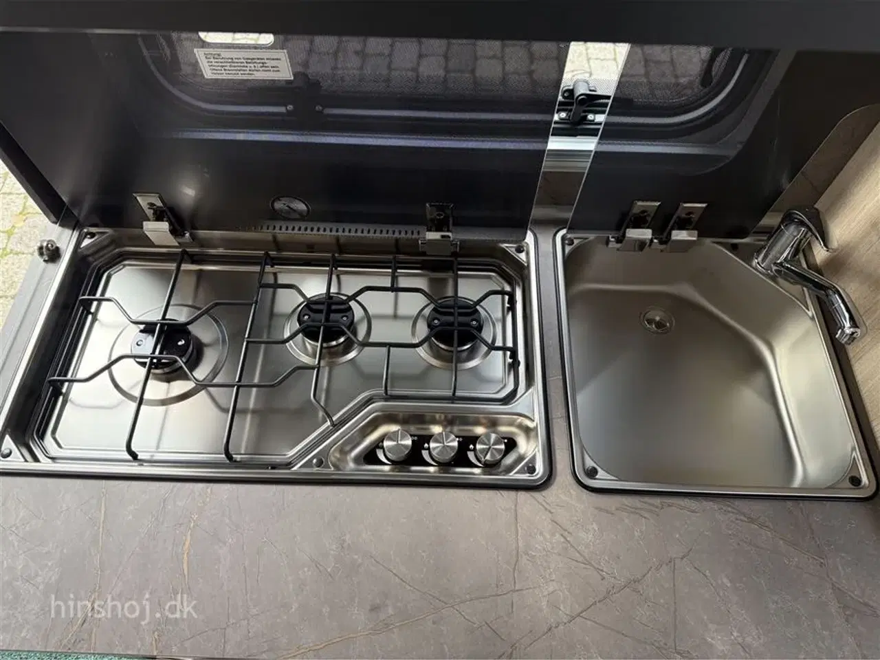 Billede 5 - 2026 - Hobby De Luxe 460 LU   Lækker enkelsengsvogn og rundsidegruppe fra Hinshøj Caravan