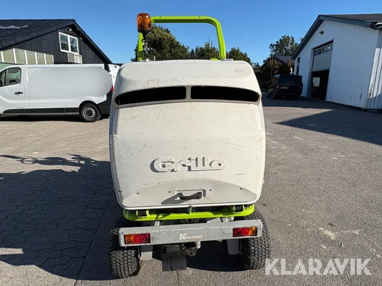 Billede 4 - Plæneklipper Grillo FD 900 med opsamler