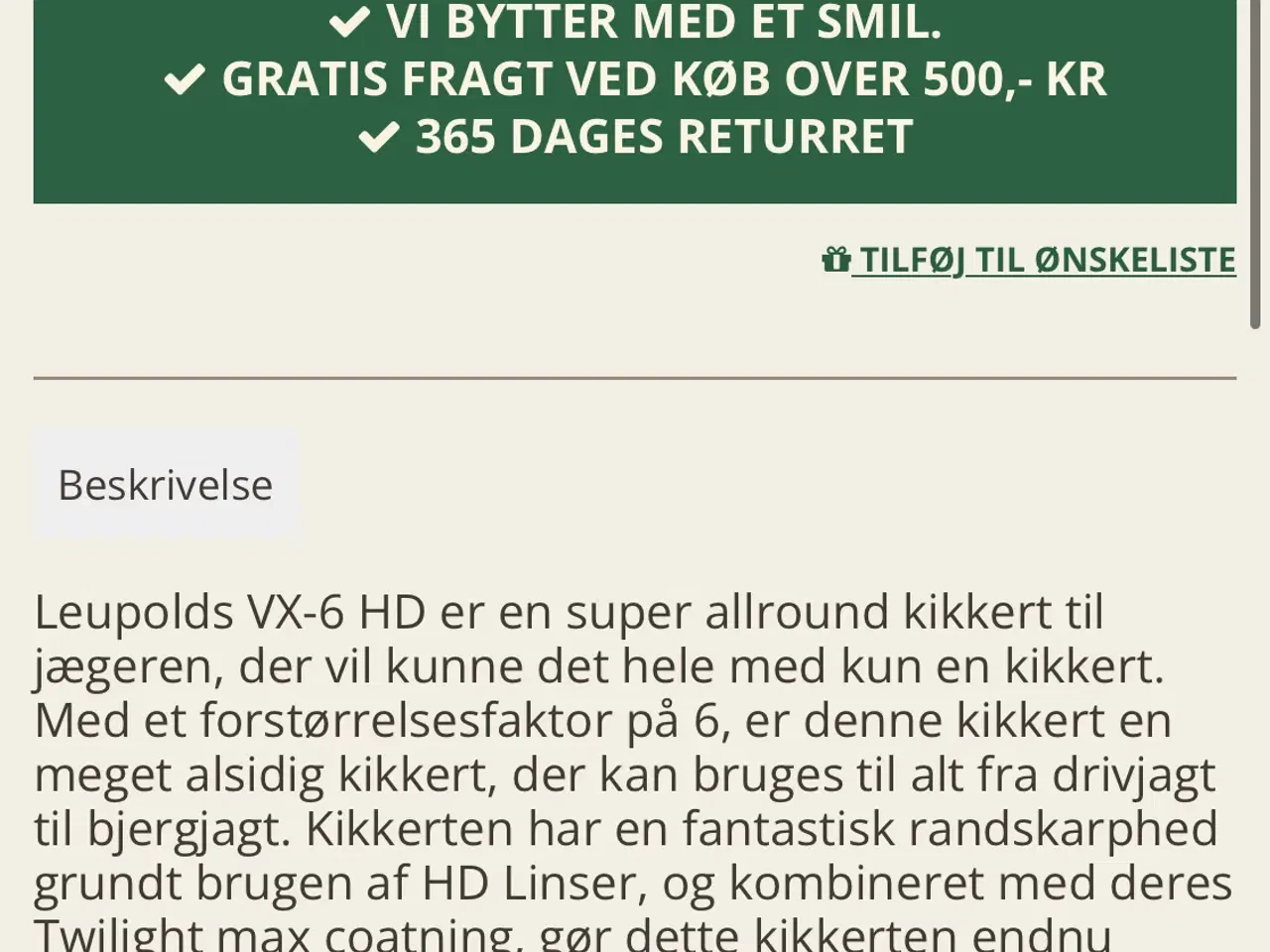 Billede 2 - Ny sigtekikkert