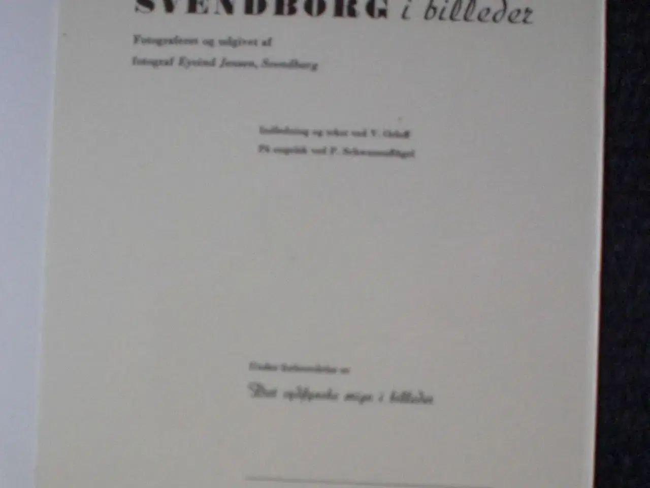 Billede 3 - Svendborg i billeder