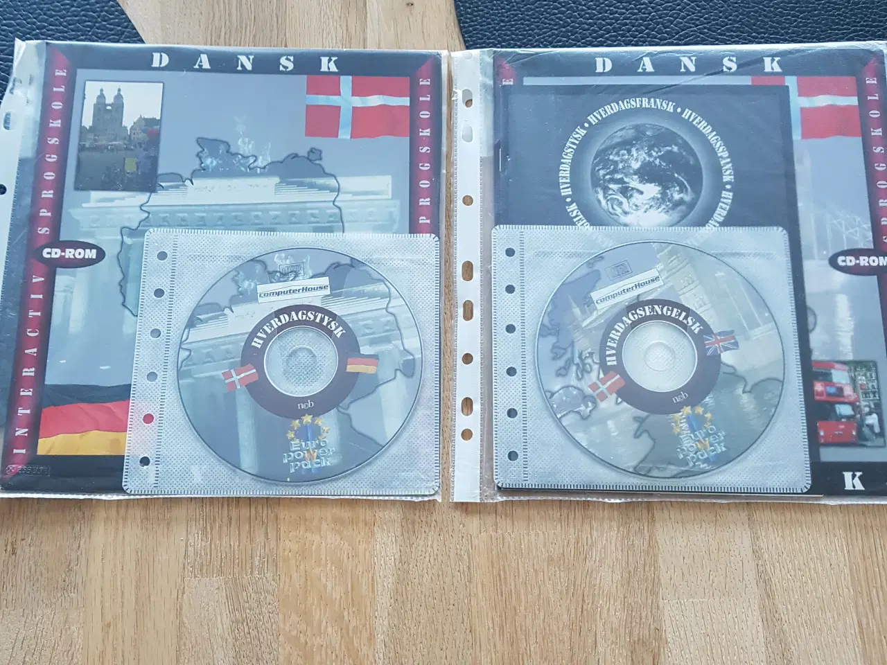 Billede 1 - Engelsk og Tysk på cd