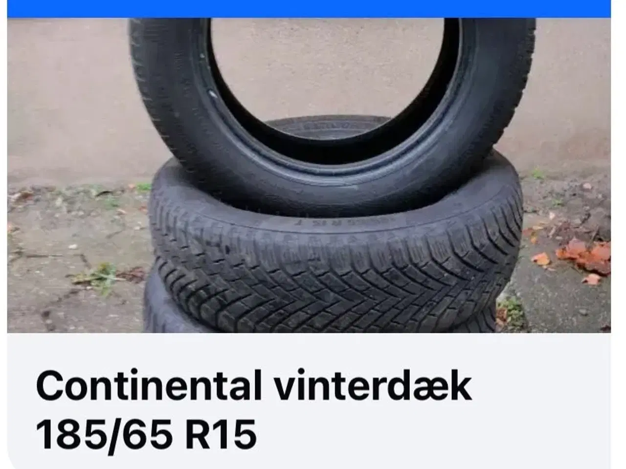 Billede 1 - Vinterdæk 185/65 R15