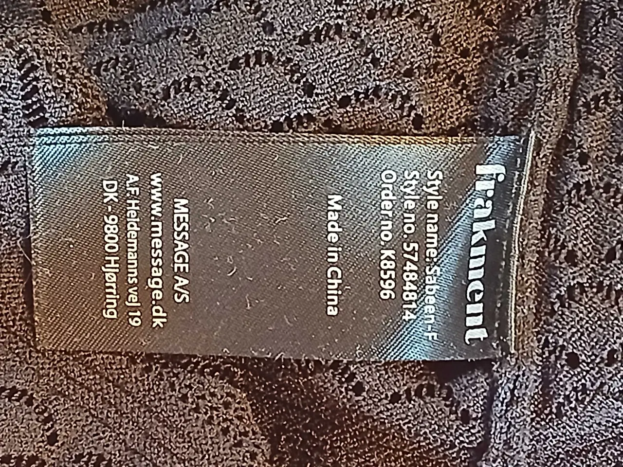 Billede 7 - Frakment sort kjole, størrelse S/M