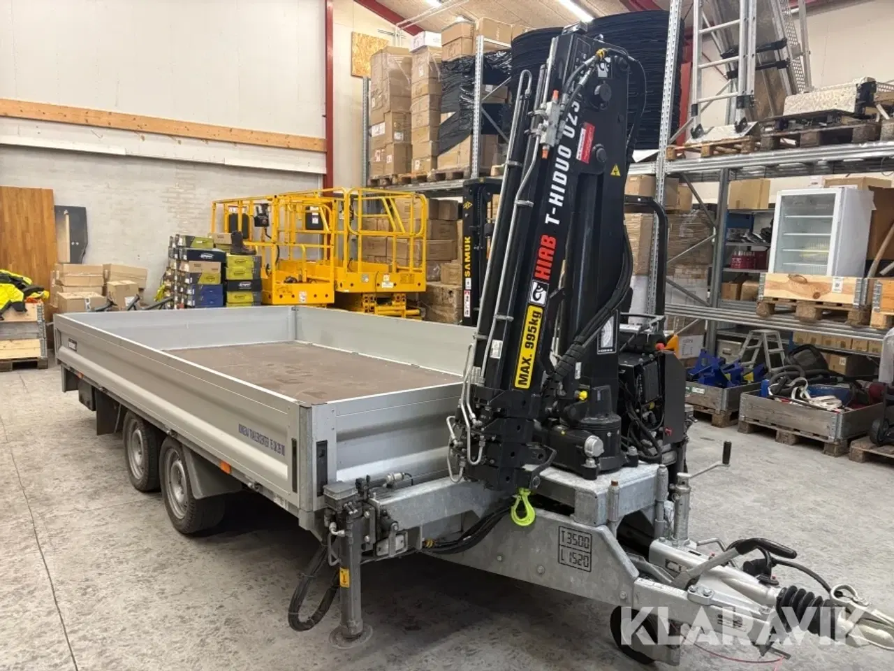 Billede 3 - Trailer med kran Variant 3521X4 - 2023