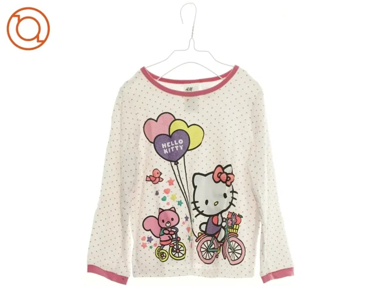 Billede 1 - Bluse med Hello Kitty fra H&M (str. 110 cm)