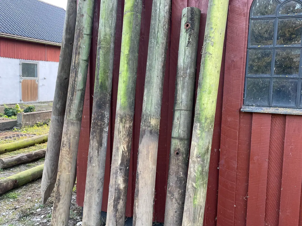Billede 1 - Runde stolper