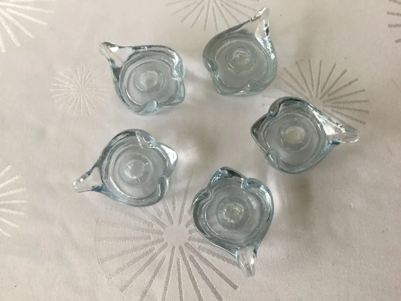 Billede 1 - lysestager i glas