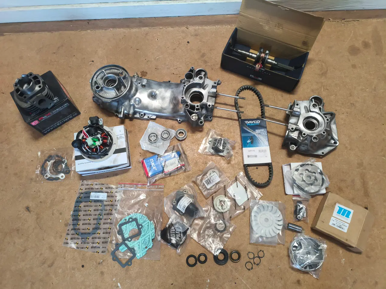 Billede 3 - Original 3KJ kort Minarelli-motor 50cc