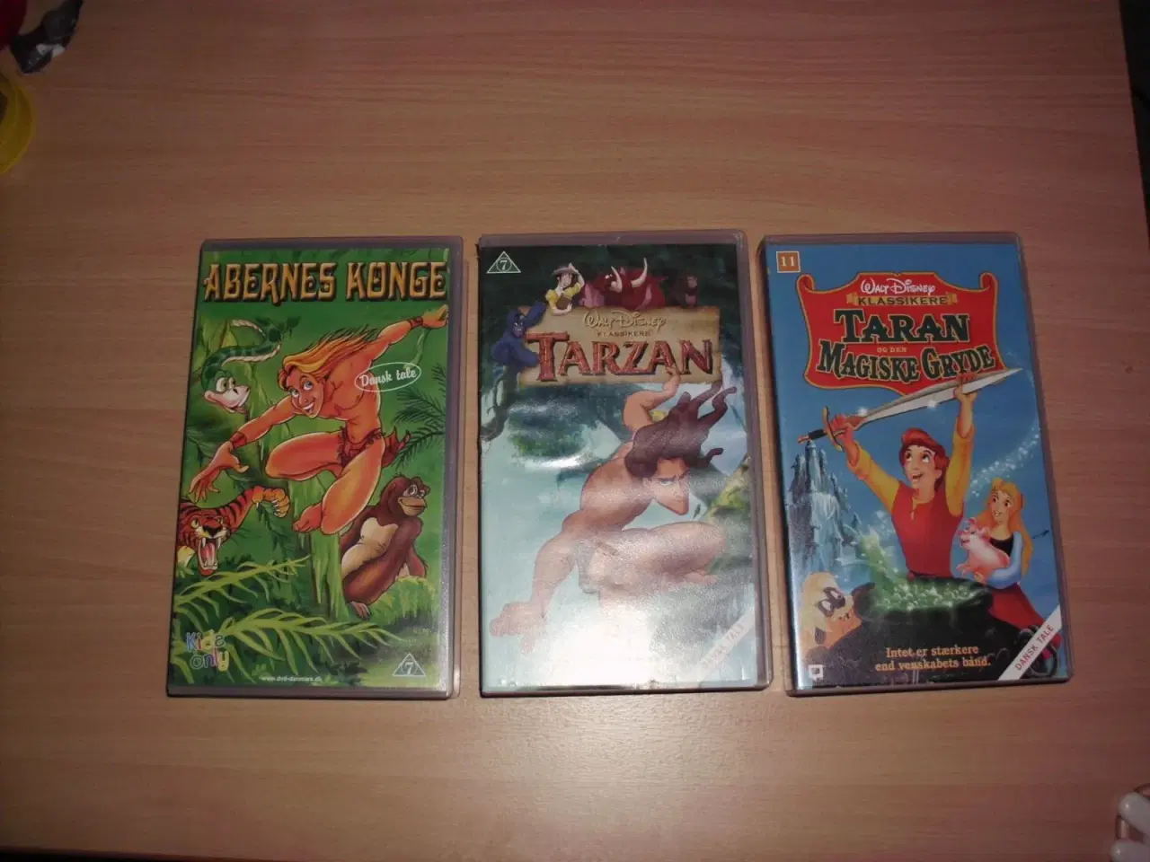 Billede 1 - 3 stk Tarzan  VHS
