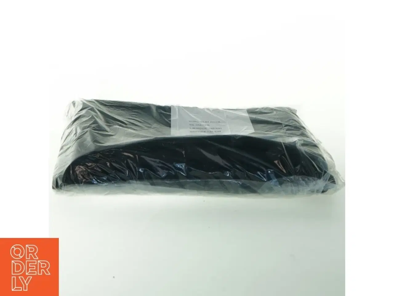 Billede 4 - Sort glat foer  (str. 160x140 cm)