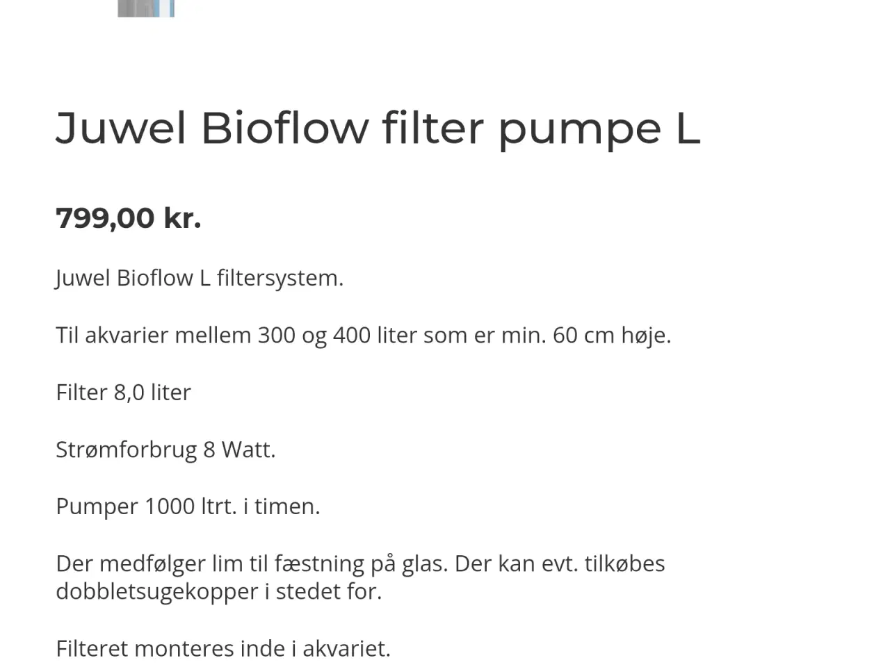 Billede 4 - Rio Juwel 350 L hvid +tilbehør