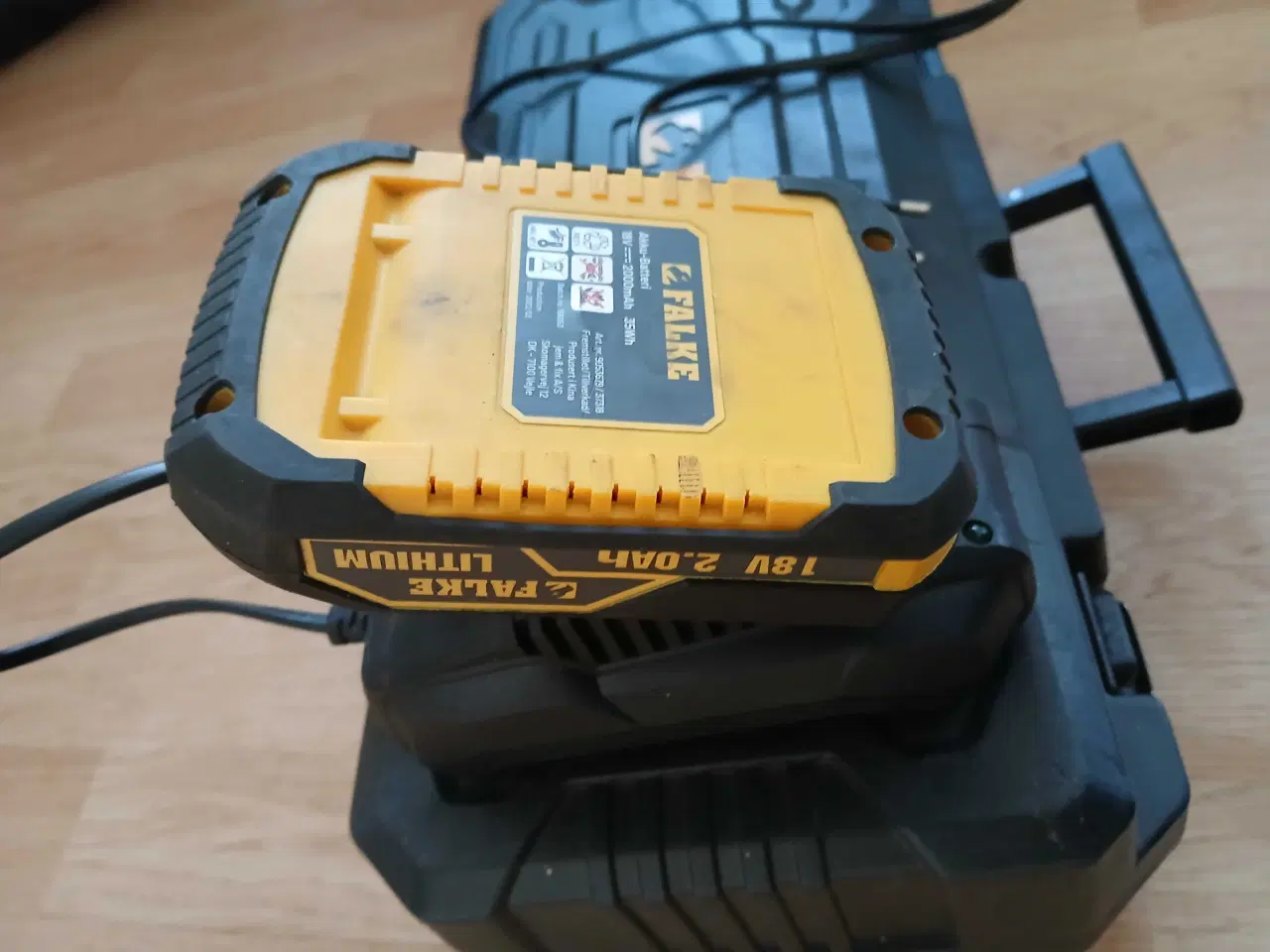 Billede 3 - Batteri vinkelsliber 