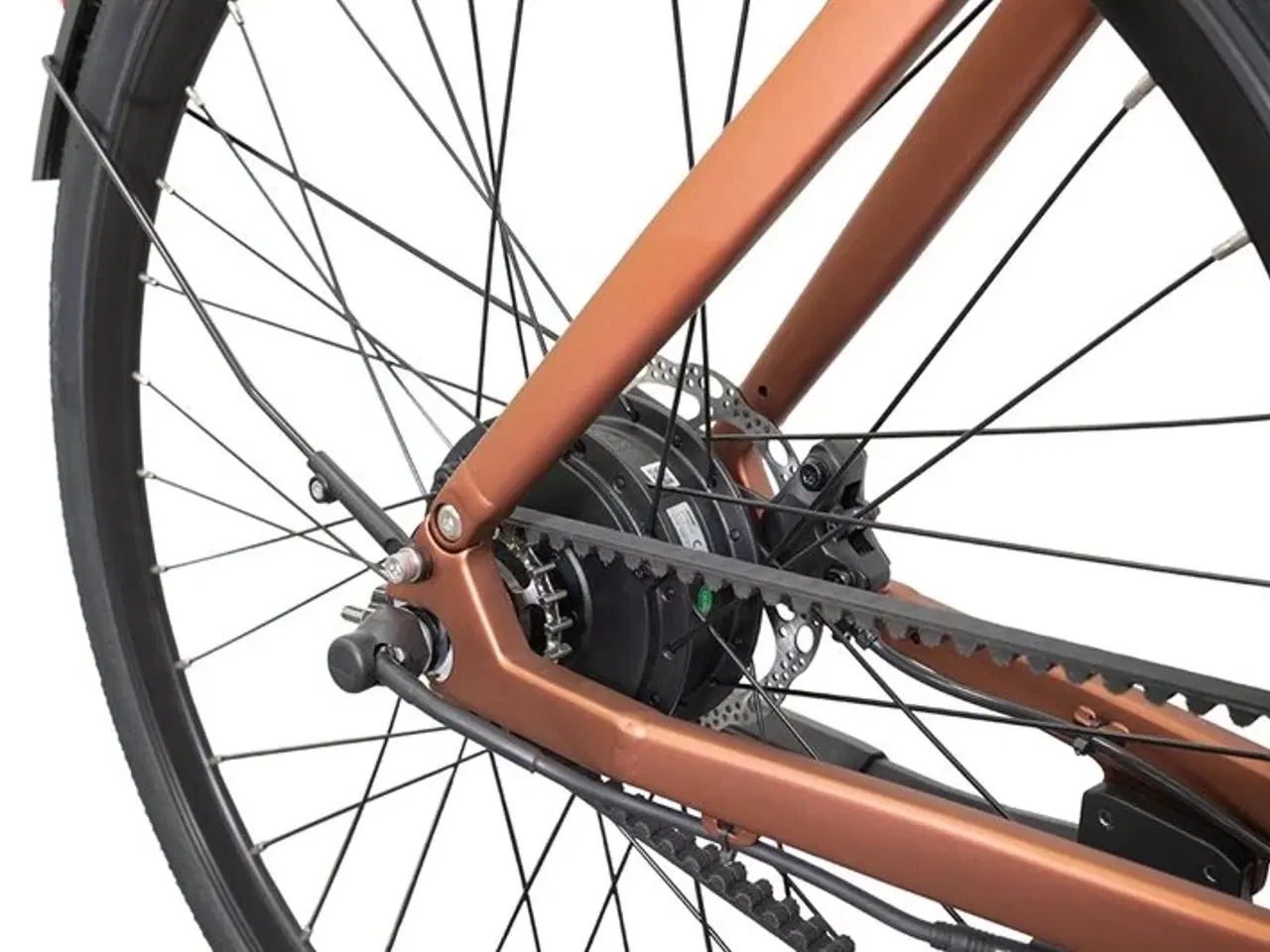 Billede 5 - Lindebjerg 28'' Elcykel Street 2.0 - Kobber