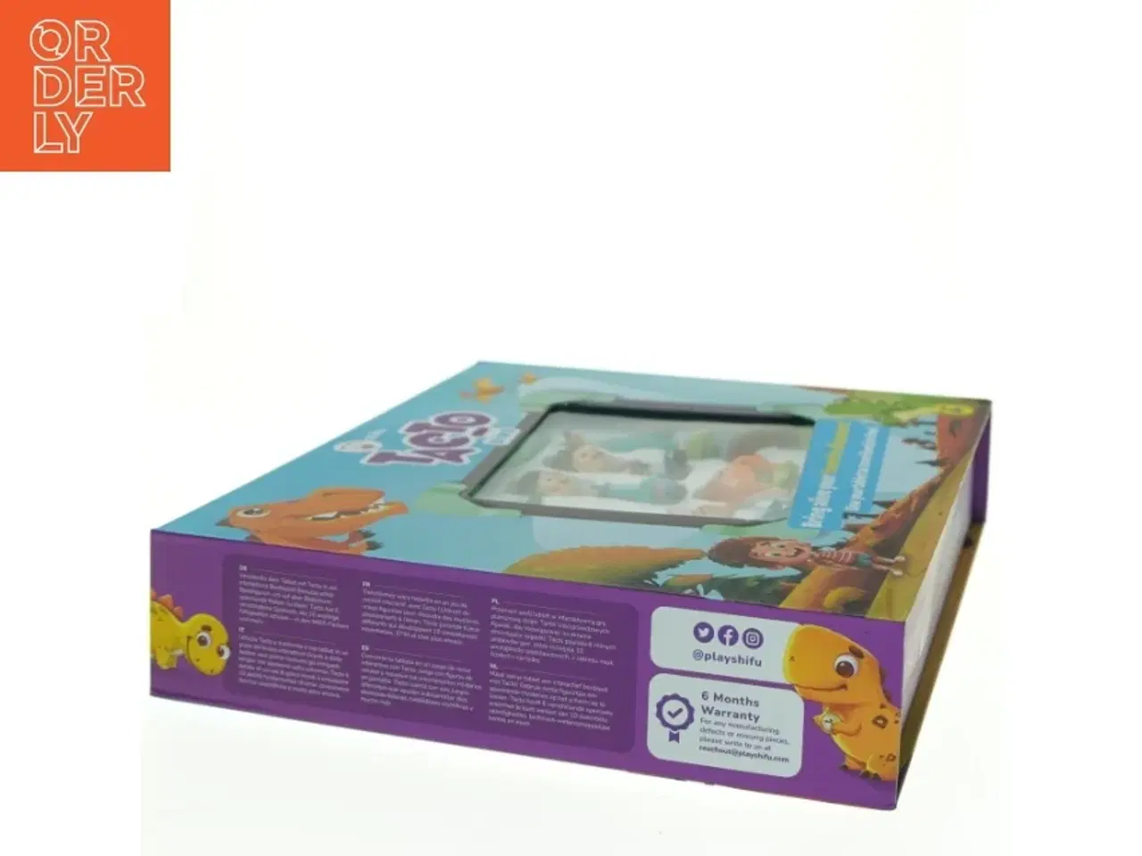 Billede 4 - Interaktivt dinosaur spil med figurer fra Shifu legeakademiey (str. Kasse 31 x 26 x 6 cm)