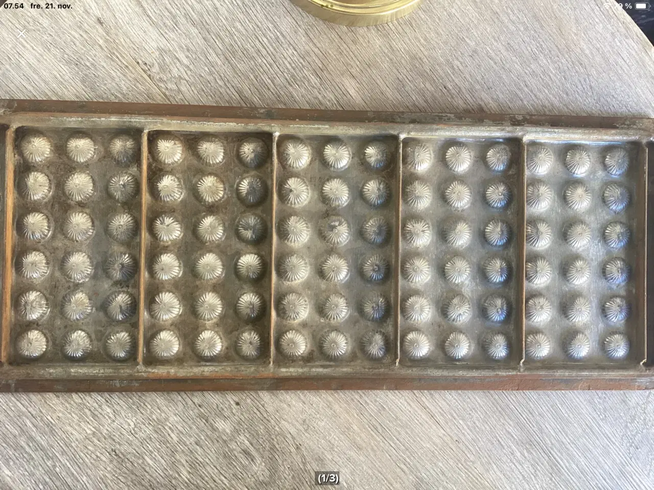 Billede 1 - Chokoladeform af jern Galle&Jessen