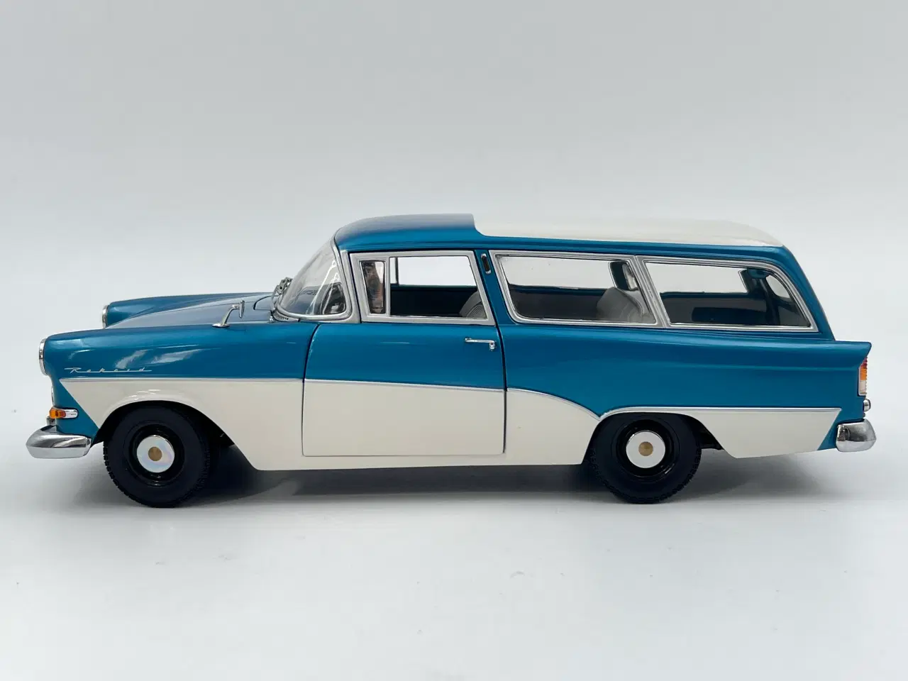 Billede 2 - 1958 Opel Rekord P1 Caravan MINICHAMPS - 1:18