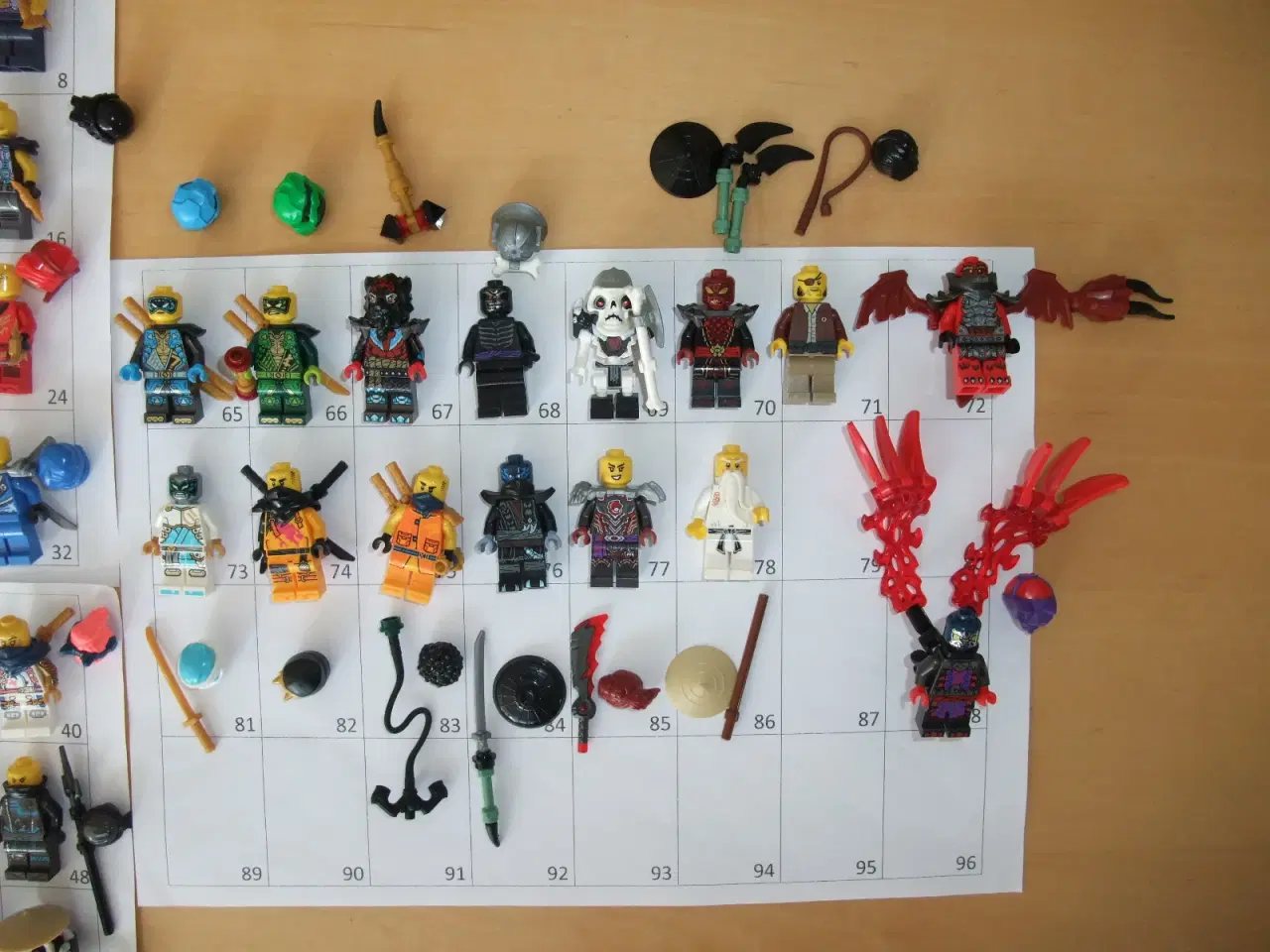Billede 7 - Lego Ninjago Figurer 