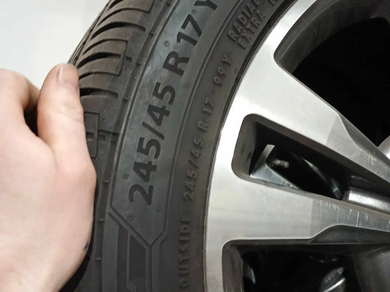 Billede 2 - Mercedes 17"" Alufælge