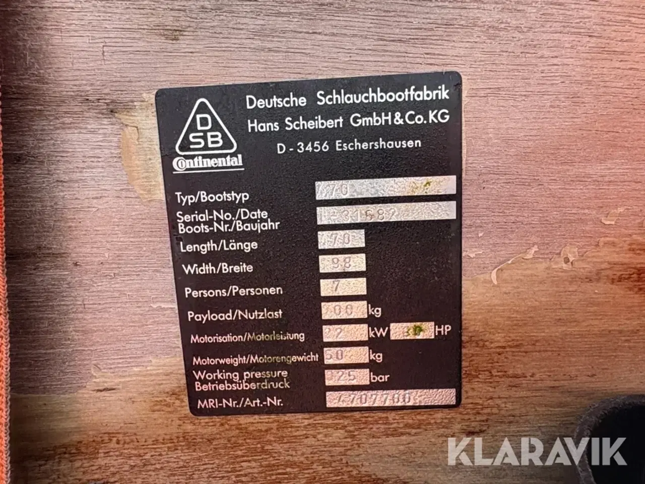 Billede 3 - IRB-Båd DSB 470
