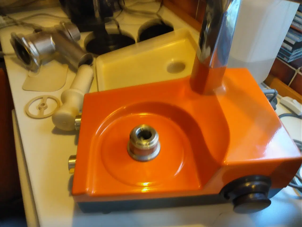 Billede 6 - Ballerup Master mixer flot maskine orangefarvet 