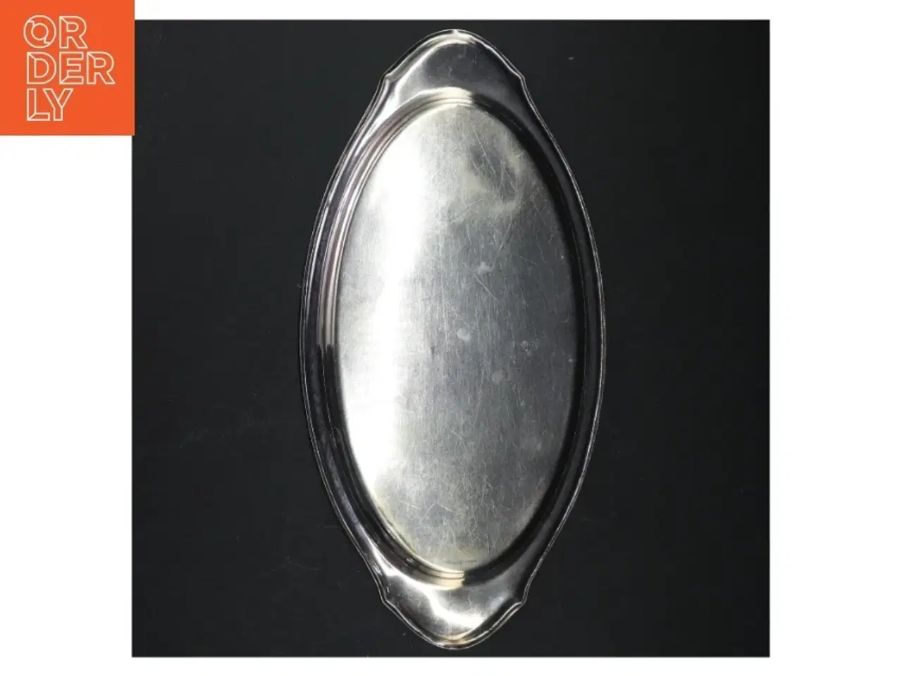 Billede 5 - Sølvfarvet serveringsfad (str. 31 cm)