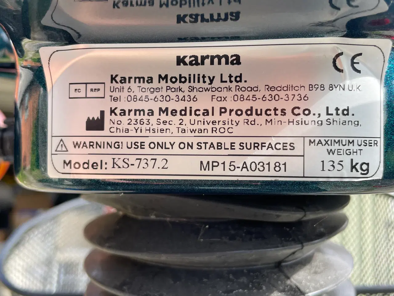 Billede 6 - El-scooter Karma 737