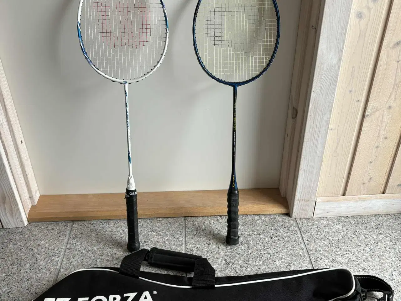 Billede 2 - 1 fin WILSON og HIGH Q badmintonketcher m. Taske